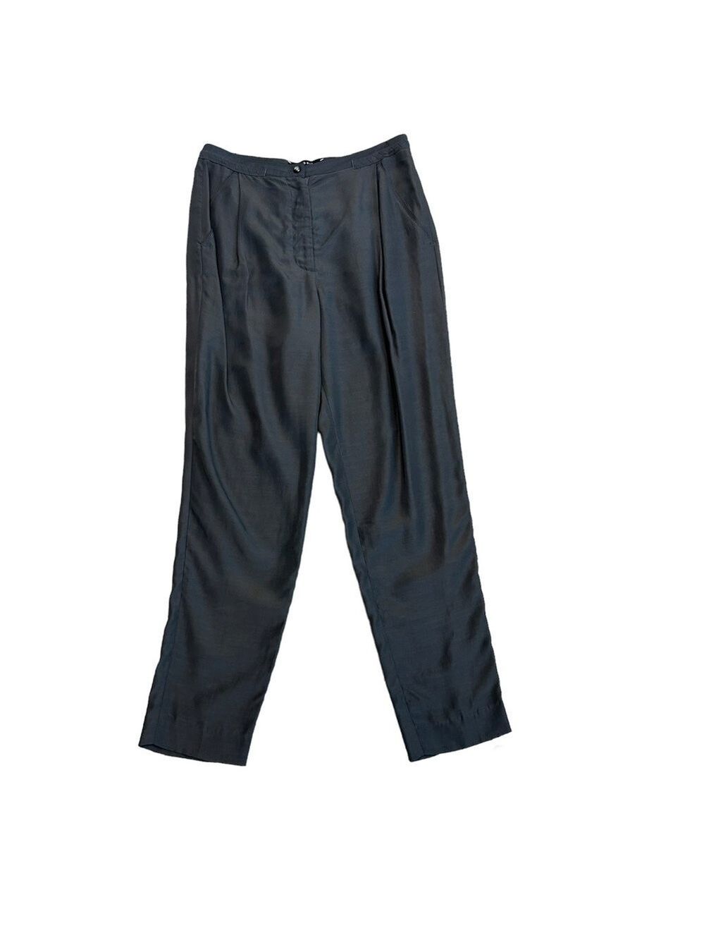 Robert Rodriguez gray pleated dart ankle pants Sz 4